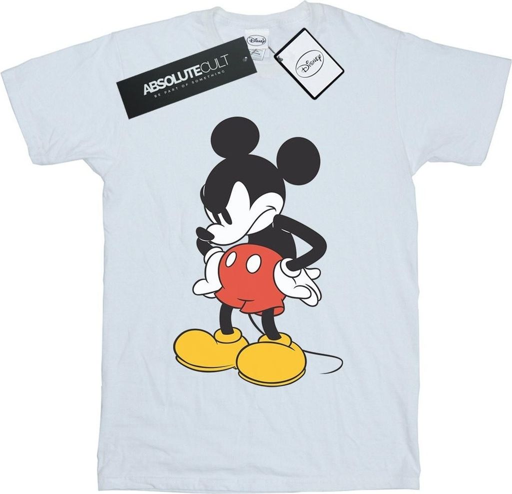 Disney - "Angry Look Down" T-Shirt für Jungen BI27503 (128) (Weiß)