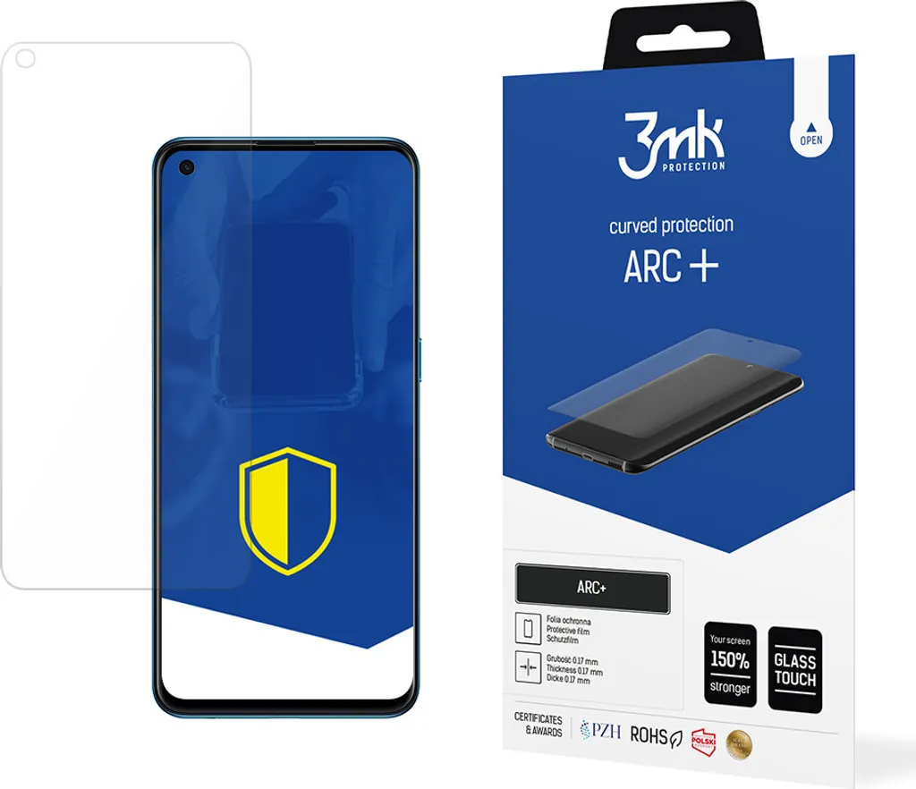 3mk Arc+: L'Eleganza Invisibile della Protezione per Oppo Reno 5 Z