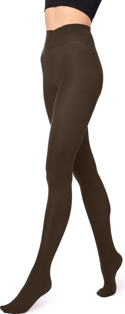 Merry Style Bunte Damen Strumpfhose Microfaser 40 DEN(Caffee, XS-S) .