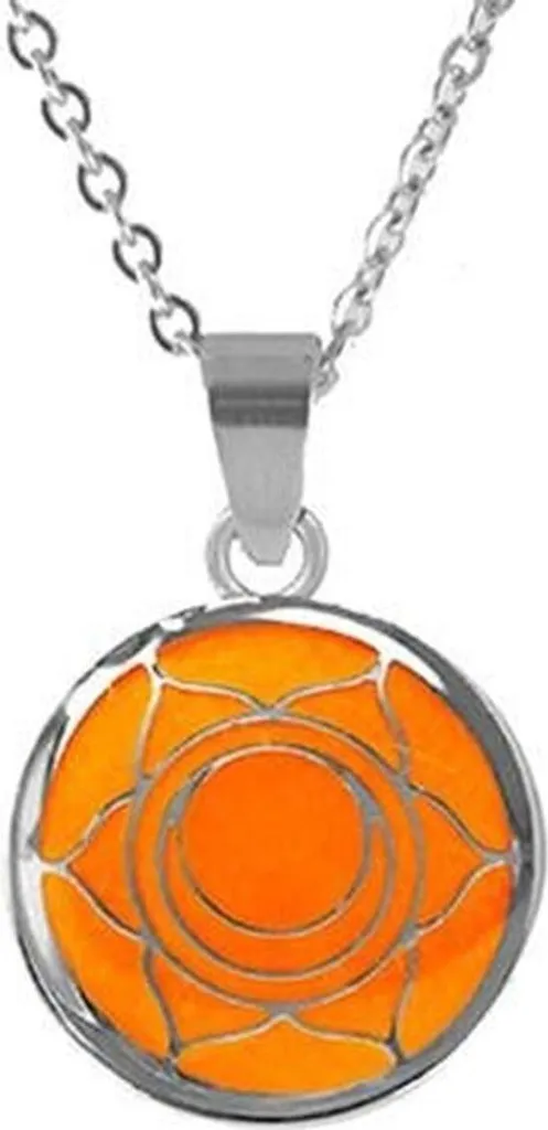 Pendentif femme orange CO88 Collection idéal pour sublimer une tenue
