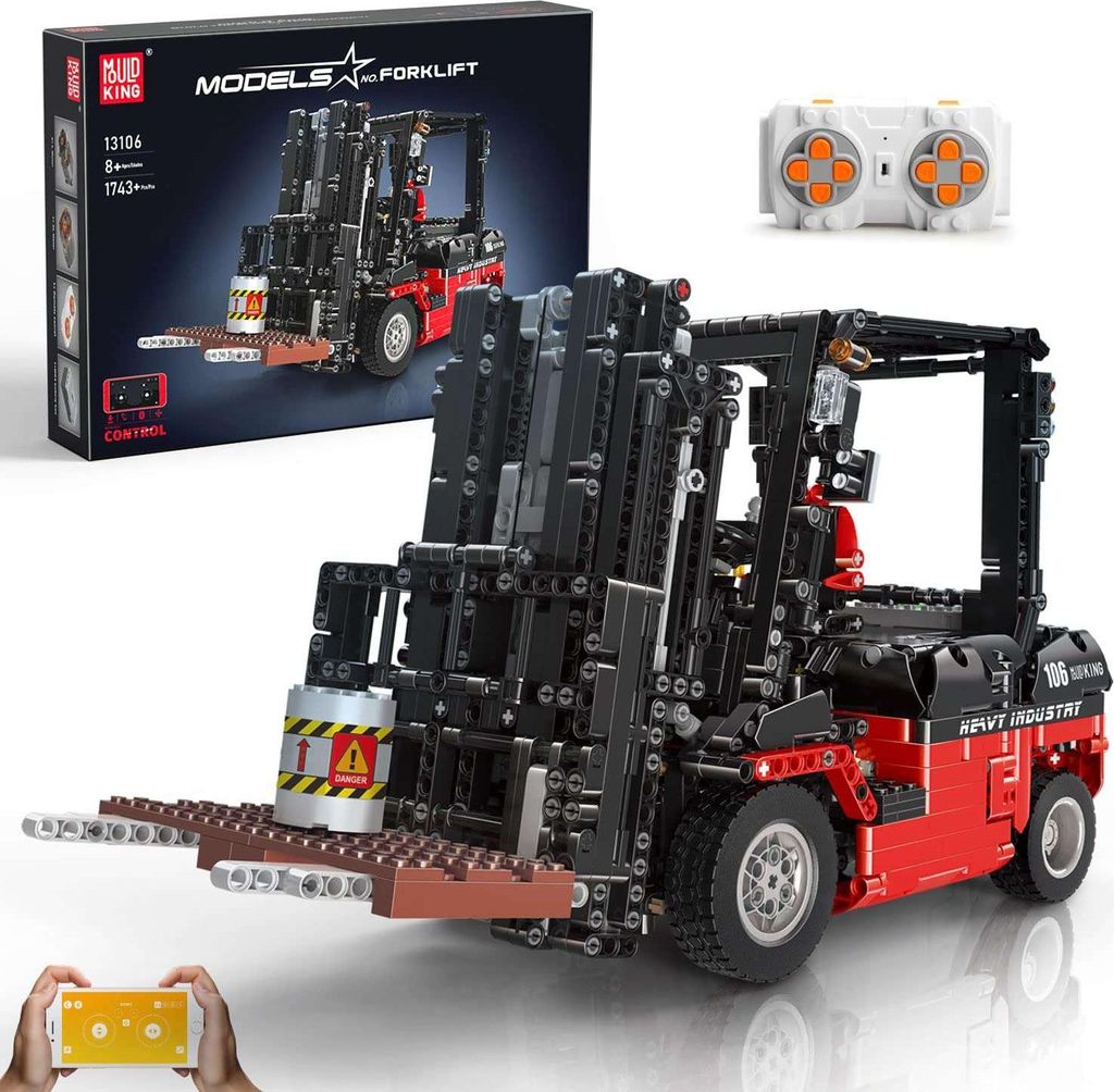 Wózek Widłowy TECHNIC Zdalnie sterowany [13106] Zdjęcie produktu 