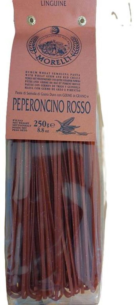 Morelli Linguine Peperoncino Rosso/Chili 250 gr. Produktbild 