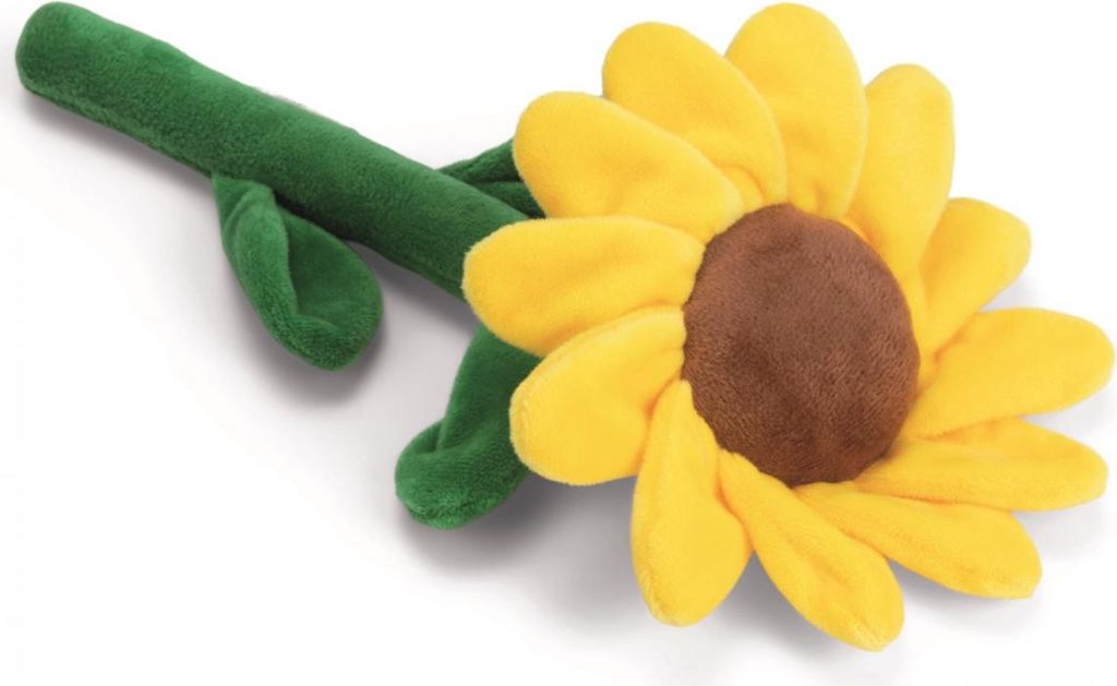 Beeztees Hundespielzeug Blumen Plüsch Sonnenblume Sunny gelb