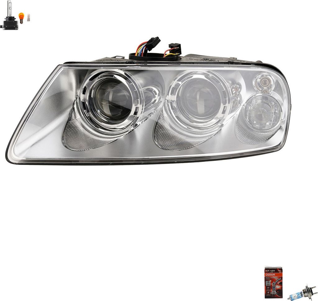 Johns, Scheinwerfer + Osram Night Breaker Laser passend für VW Touareg 7L Links 7L6941017BG