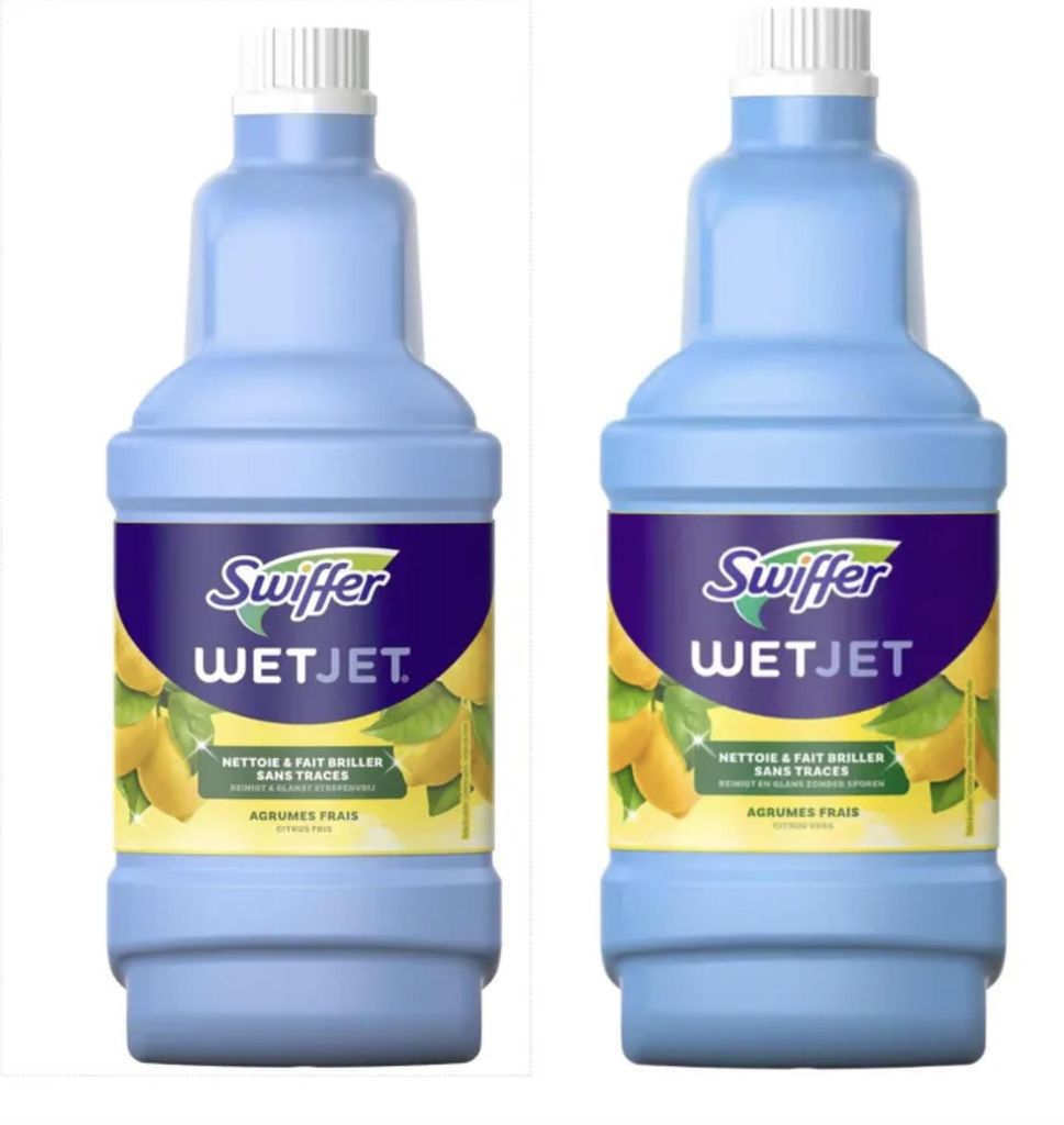 2 x Swiffer WetJet Reinigungslösung Nachfüllflasche 1,25L Produktbild 