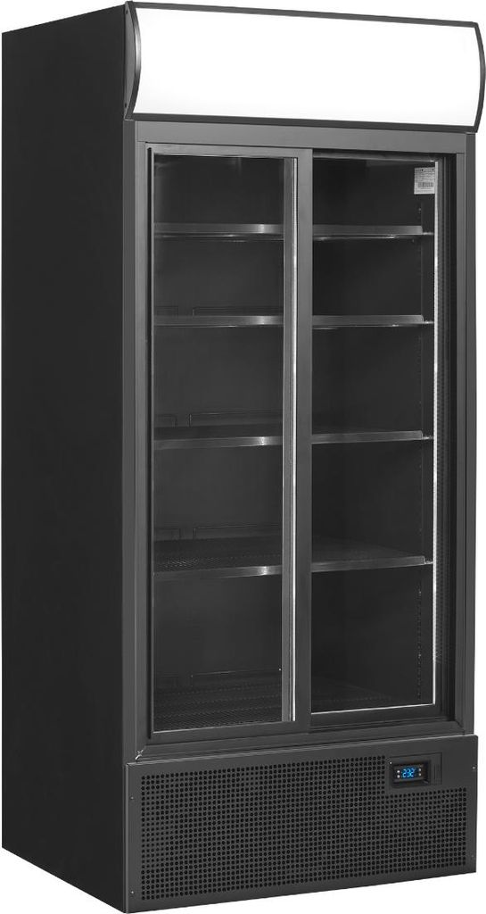 Glasschiebetüren-Kühlschrank SL 891 GLSS - Esta