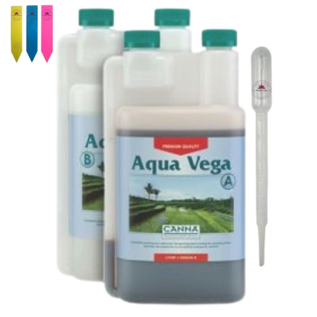Canna Aqua Vega Zweikomponenten-Wachstumsdünger Set A+B für Produktbild 
