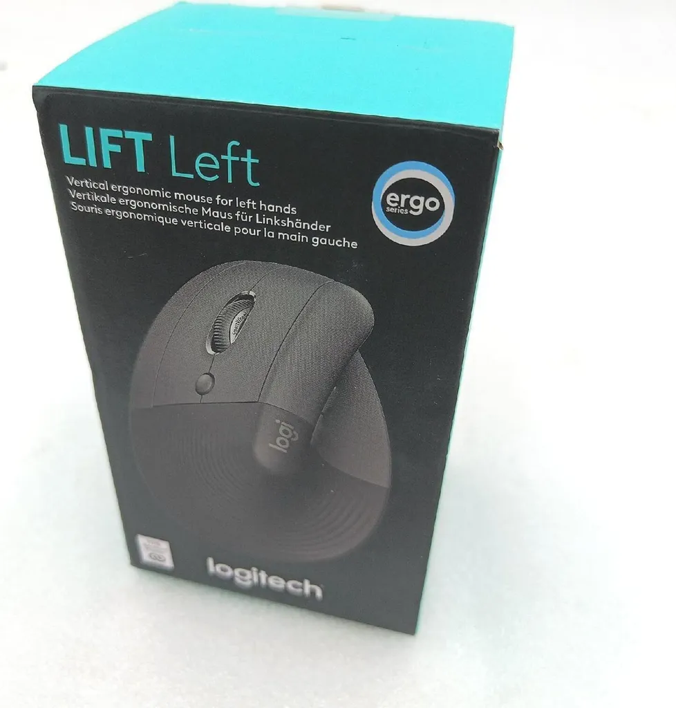Logitech Lift Vertical Ergonomic Mouse - Souris verticale sans fil Graphite - 40