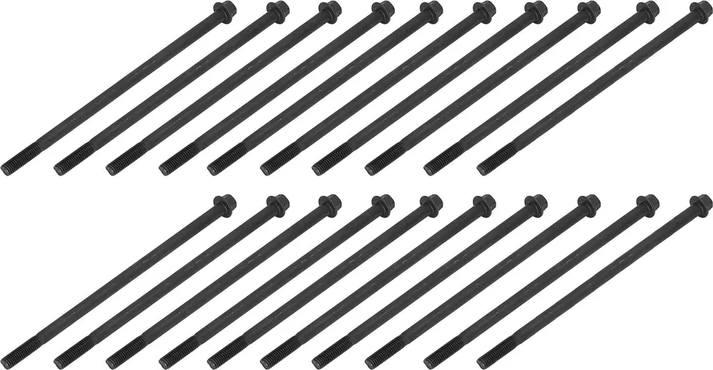 Boulon hexagonal à embase M8x180 mm en acier pour montage machine - 4