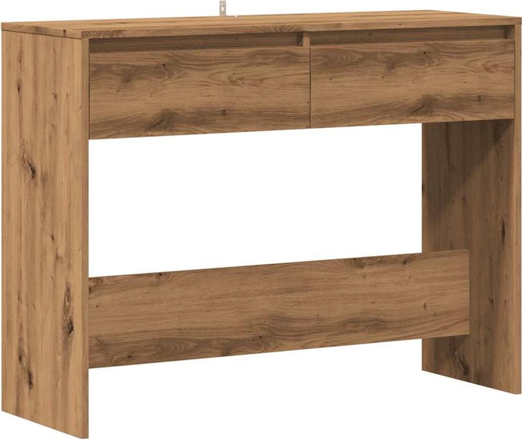 Tavolo consolle Artisan oak 100x35x76,5 cm materiale a base Immagine del prodotto 