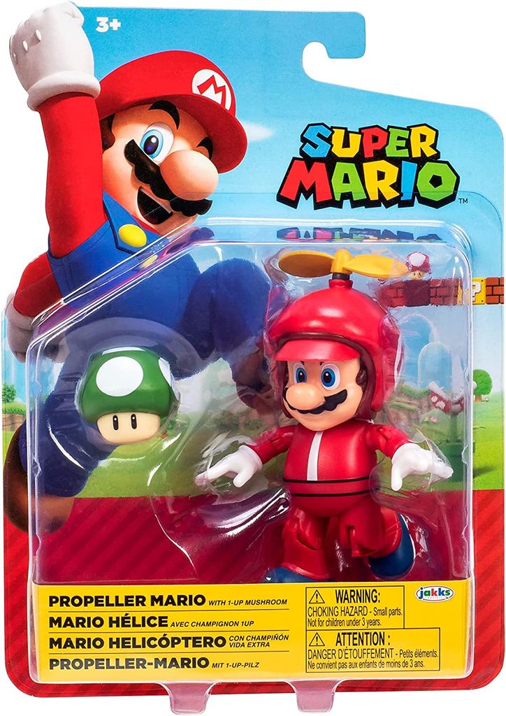 Super Mario Actionfigur: Propeller Mario