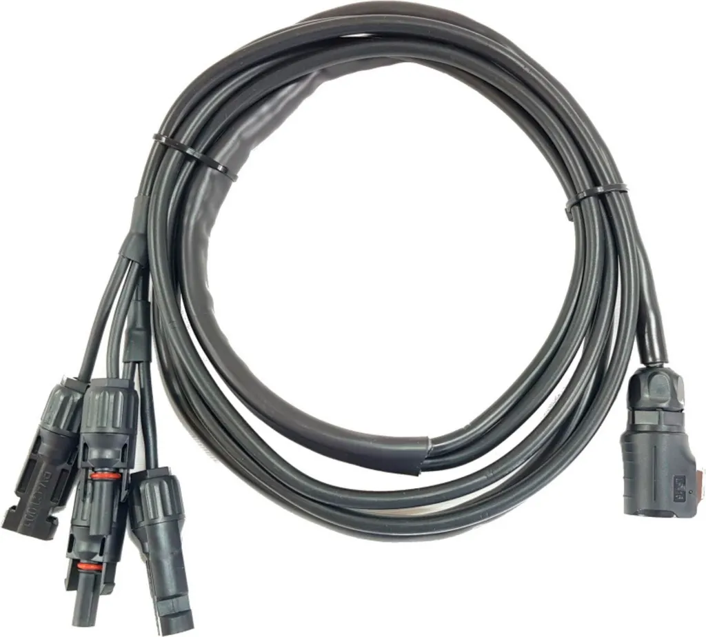 Câble adaptateur PV DC pour charger B&W energy.case avec panneau solaire