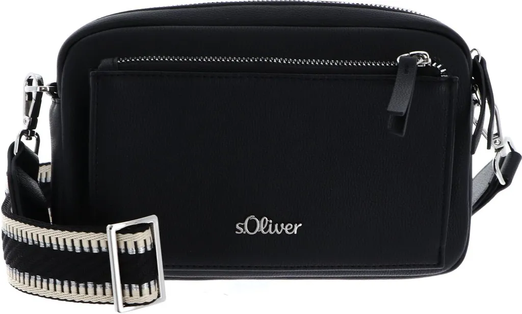 Borsa s.Oliver Tracolla Donna Grigio Nero - Crossbody Bag Elegante