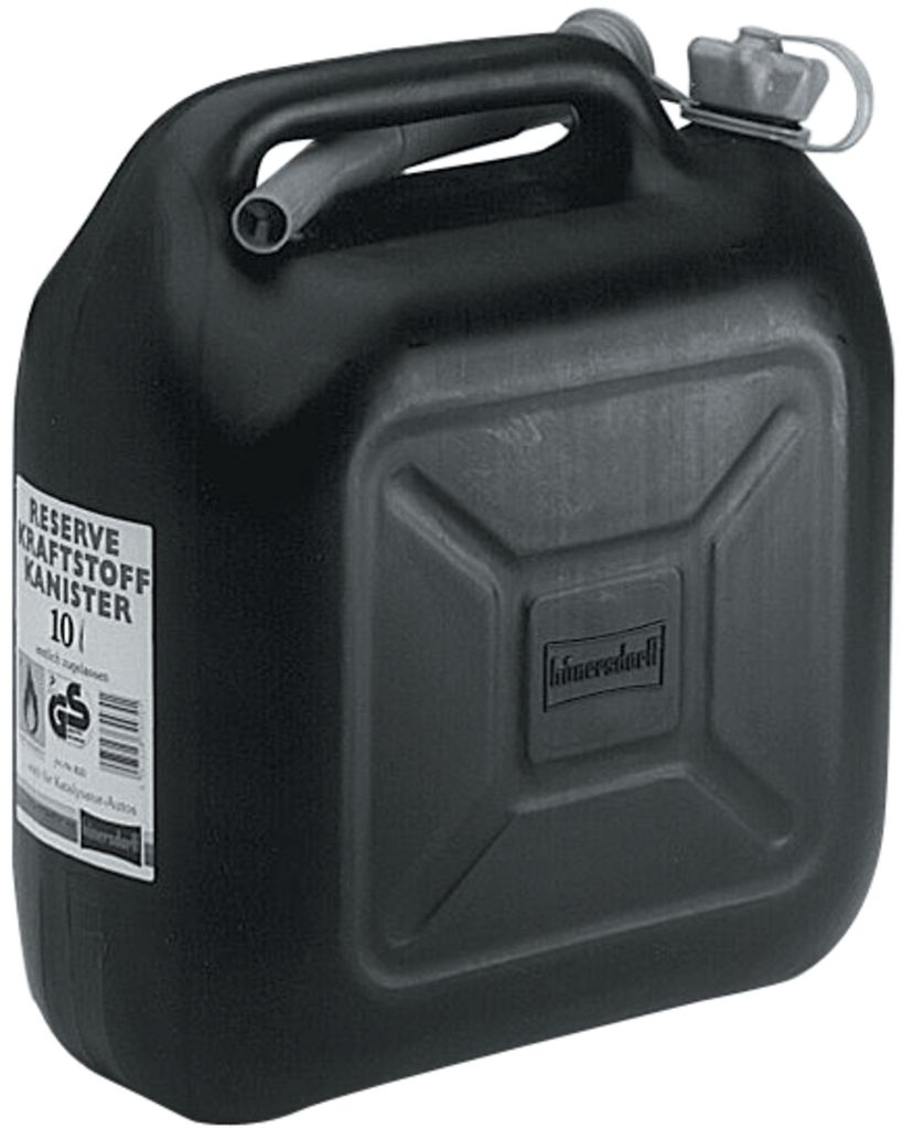 HÜNERSDORFF 812800 TANICA PER BENZINA 10 L COLORE NERO - Foto 6
