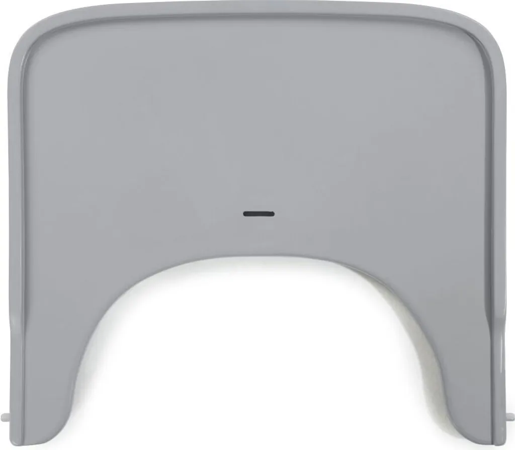 Hauck Alpha Tray Tablette en bois Gris avec rebords anti-glissement