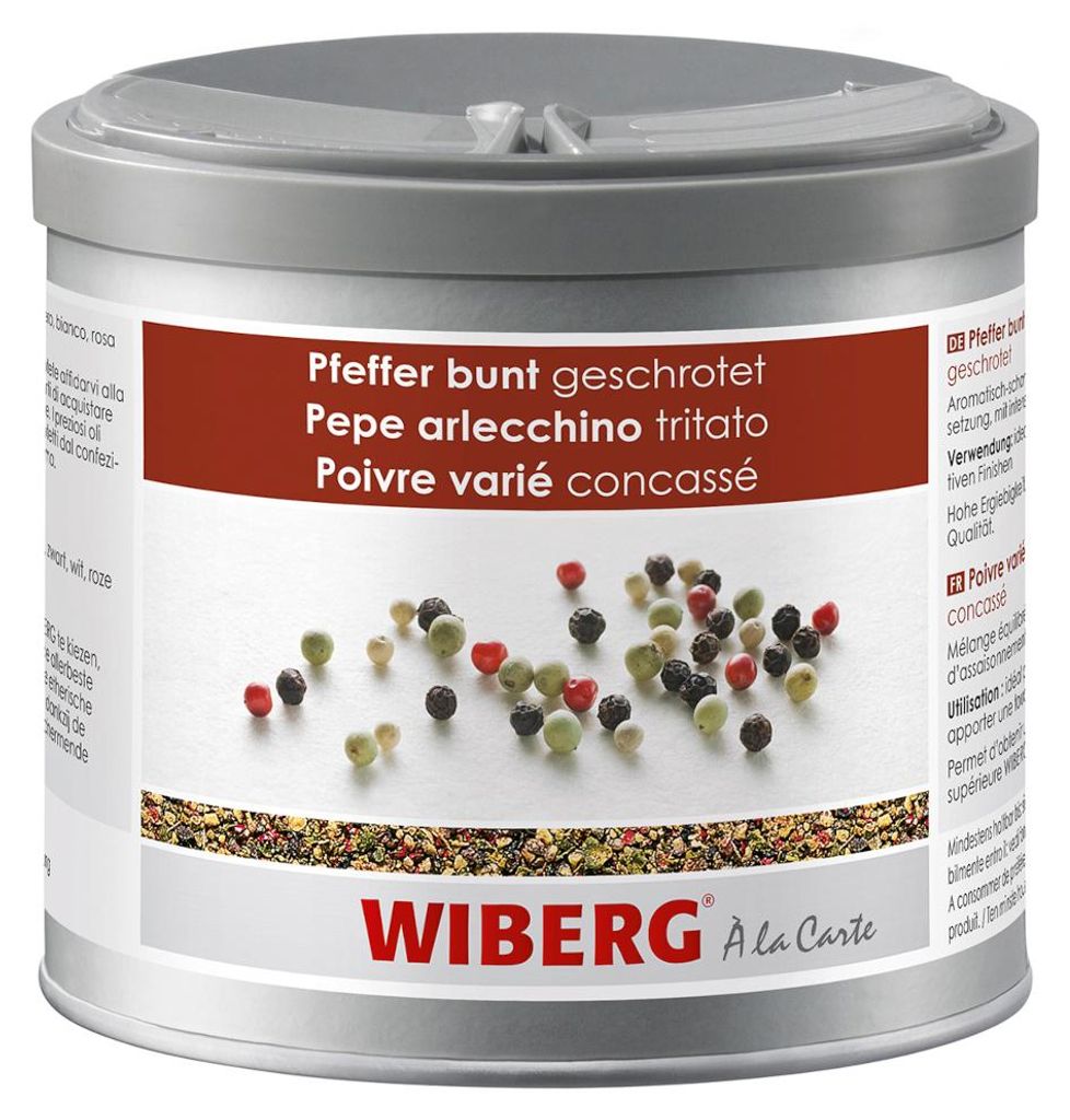 Wiberg Pfeffer bunt geschrotet komplexe Geschmacksvielfalt Produktbild 