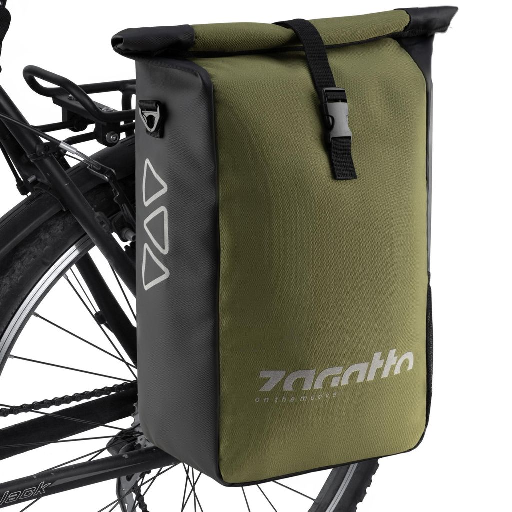 Zagatto Fahrradtaschen für Gepäckträger Geräumig Produktbild 