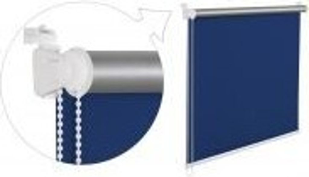 Termální roleta zatemňující roleta 50x150 cm modrá Okenní Obrázek produktu 