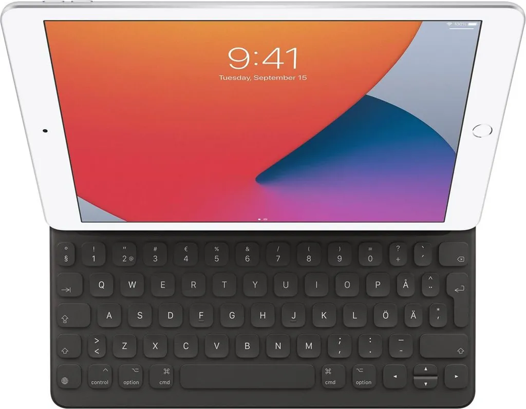 Smart Folio Apple pour iPad 9, 8 et 7 Noir de 10,2 pouces original - 2