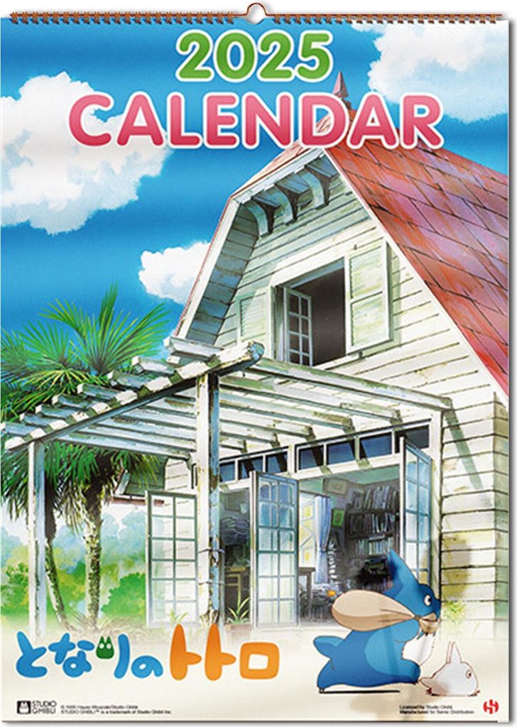 Studio Ghibli Kalender 2025 Mein Nachbar Totoro Produktbild 