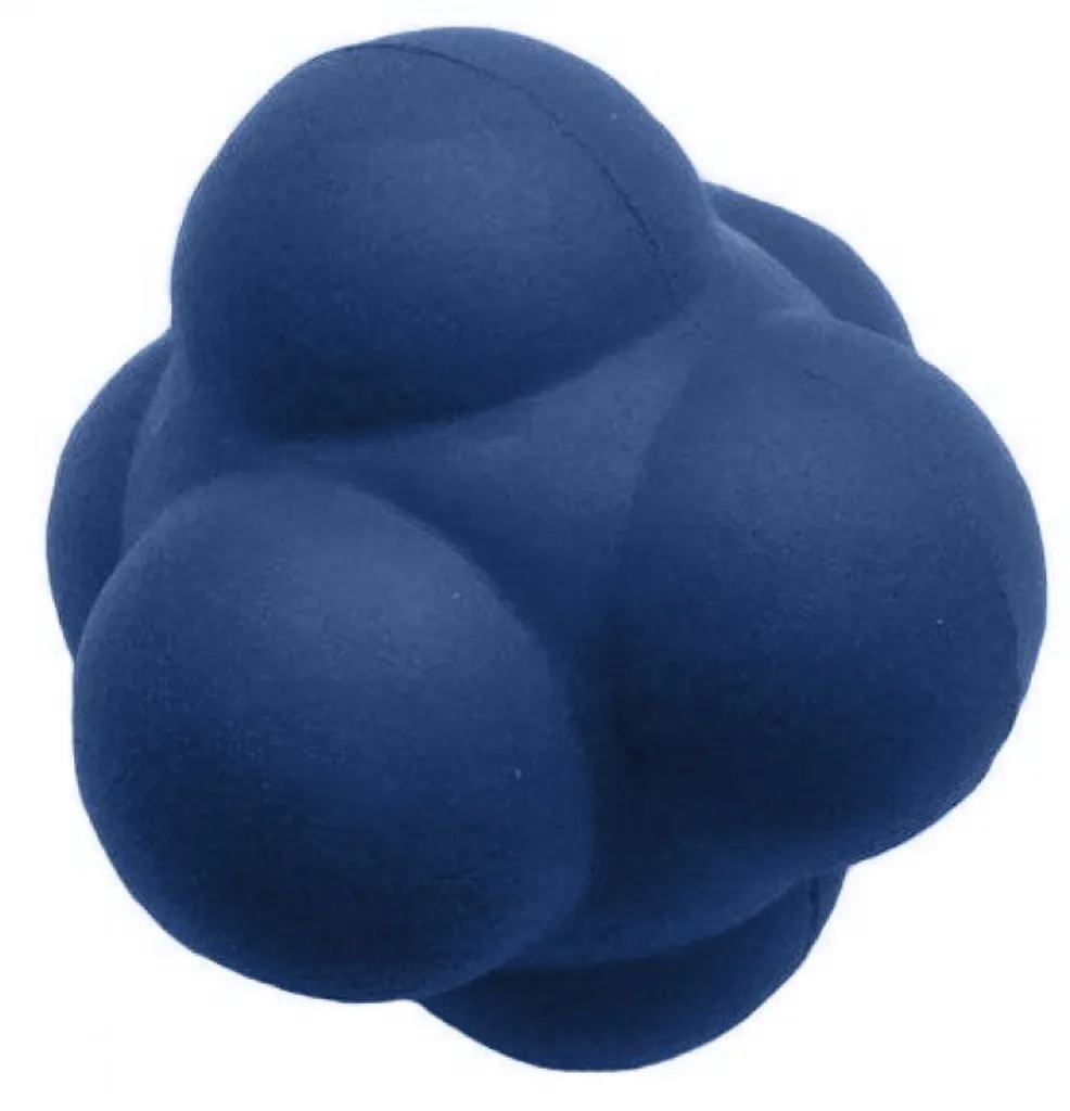 Boule de réaction Sedco bleue 10 cm en caoutchouc haute densité durable