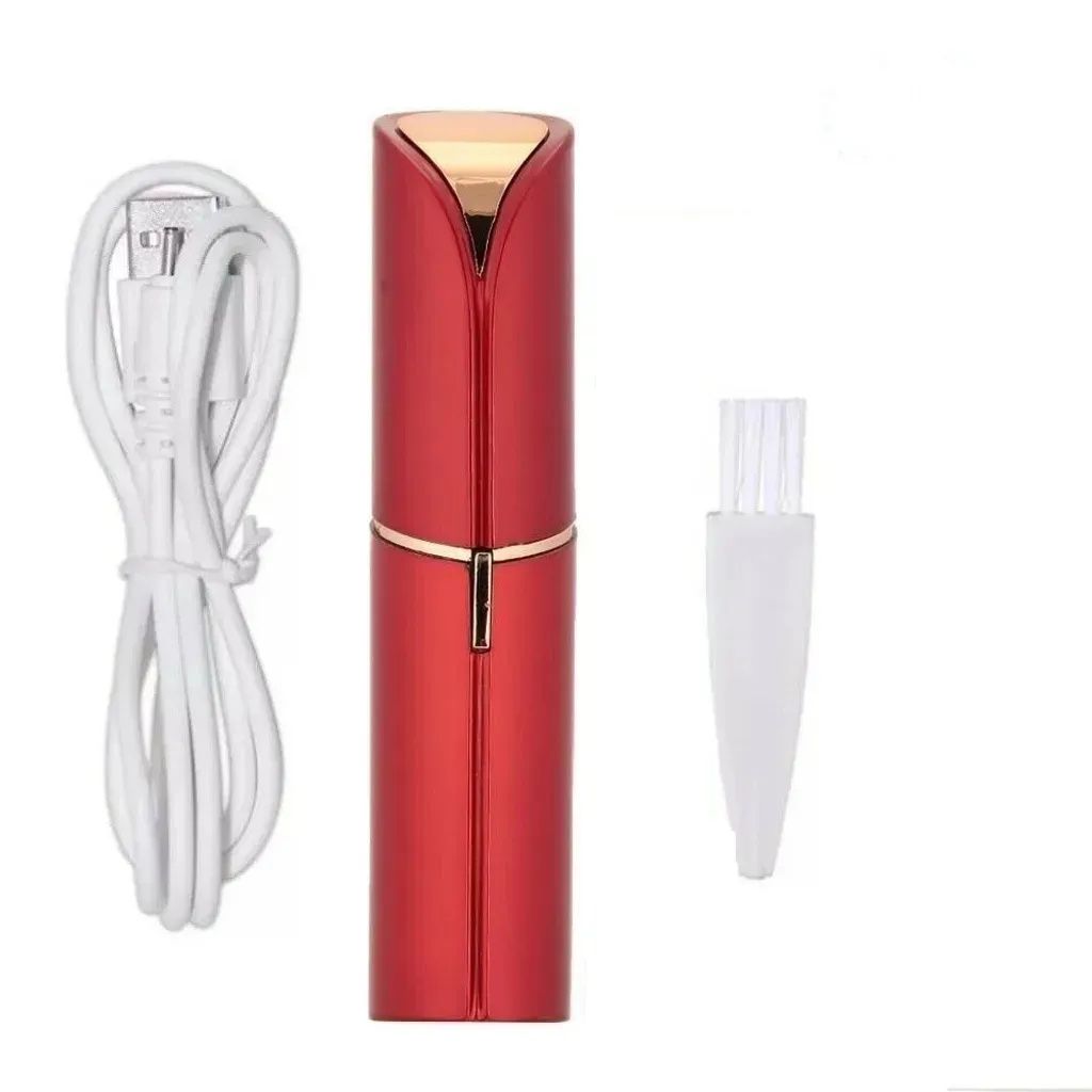 1x Damen schmerzlos Mini Lippenstift Form Haarentfernung Produktbild 