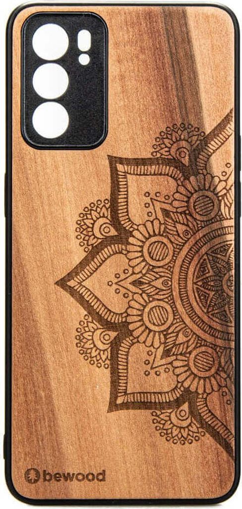 Holzhülle Bewood für Oppo Reno 6 5G Mandala Apfelbaum