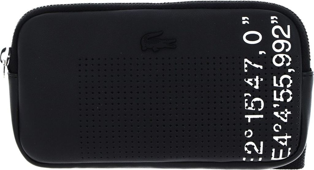 LACOSTE Handytasche Phone Holder Noir Blanc schwarz