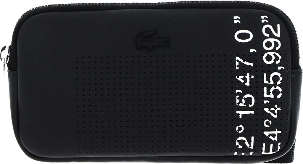 Protégez votre smartphone avec le sac Lacoste antichoc Noir et Blanc