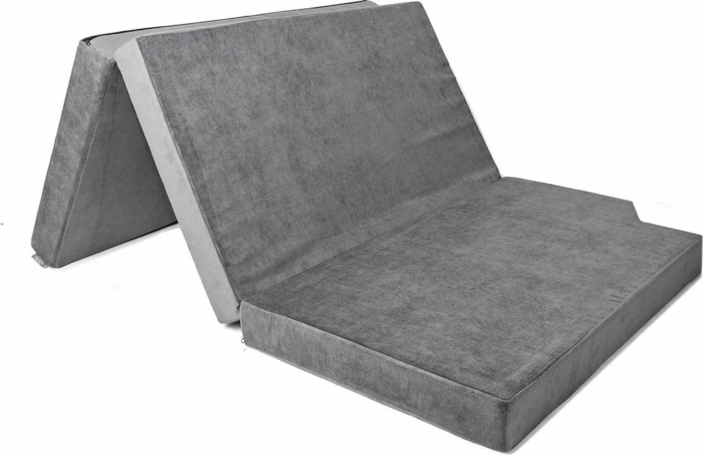 Premium Schlafauflage Mercedes V-Klasse 200x108x10 cm Dunkelgrau Matratze Klappmatratze Bett Mayaadi Home