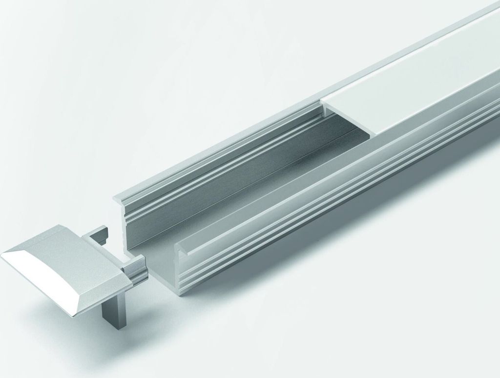 Halemeier ChannelLine C2 Alu opal L=2500 Alu-und Abdeckprofil