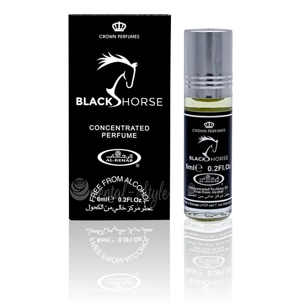 Al-Rehab Roll On Parfumöl BLACK HORSE 6ml Produktbild 