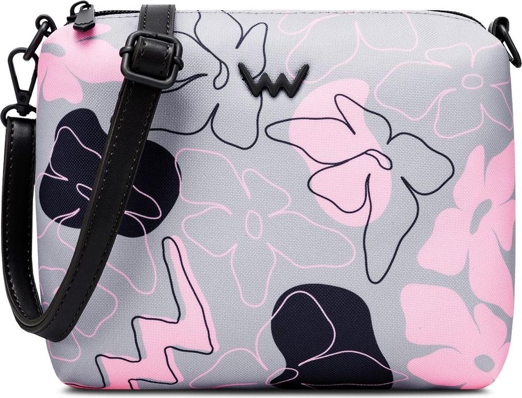 Vuch Umhängetasche für Damen Nuria Flowers Line Grey grau One size
