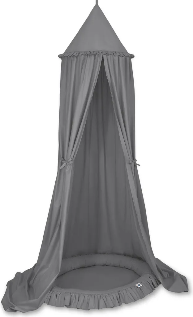 Créez une cachette de jeu avec ce ciel de lit suspendu anthracite
