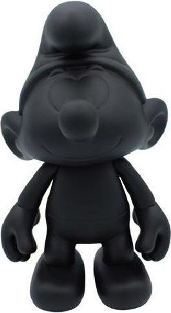 Puppy Smurf Vinylfigur, matt schwarz, beweglich, 20 cm Produktbild 