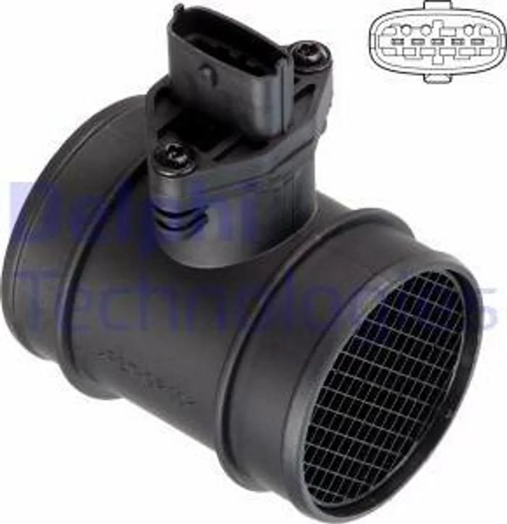 Débitmètre de Masse d'Air Delphi AF10709-12B1 OE 71787966 pour Alfa Fiat