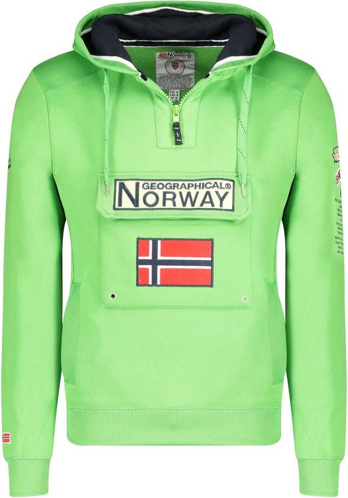 Geographical Norway Herren Bluse Kalk WW4181H/GN-Flashy green Grösse XL