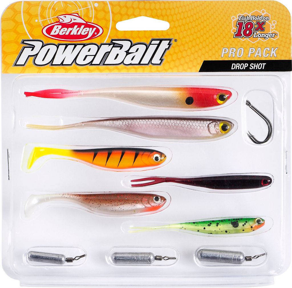 Berkley Pro Pack Drop Shot - Gummifischset