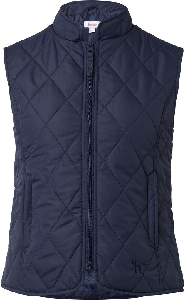 Horze Steppweste für Damen, Blau, 40