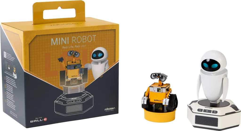 Robot Wall-E Interactif et Eve avec Effets Sonores Version Anglaise - 18