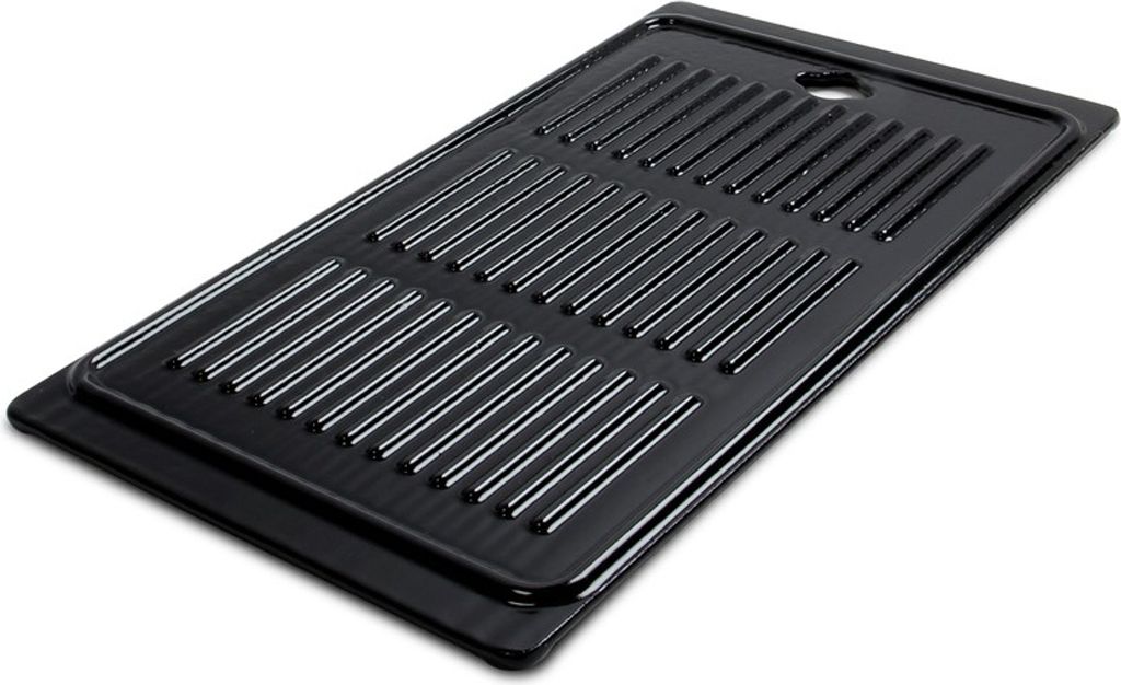 Plancha aus emailliertem Gusseisen für Gasgrill mit 3 Brennern