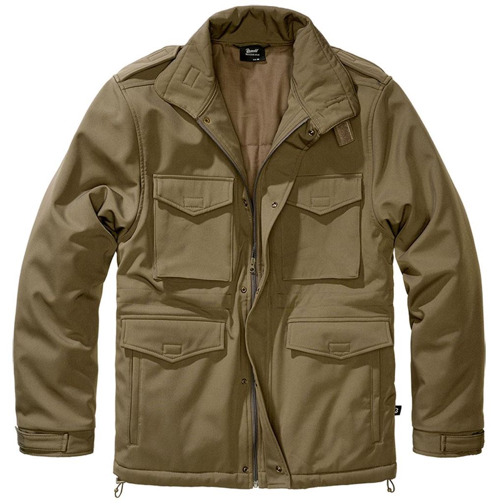 Brandit Übergangsjacke Herren M65 Softshelljacket oliv M