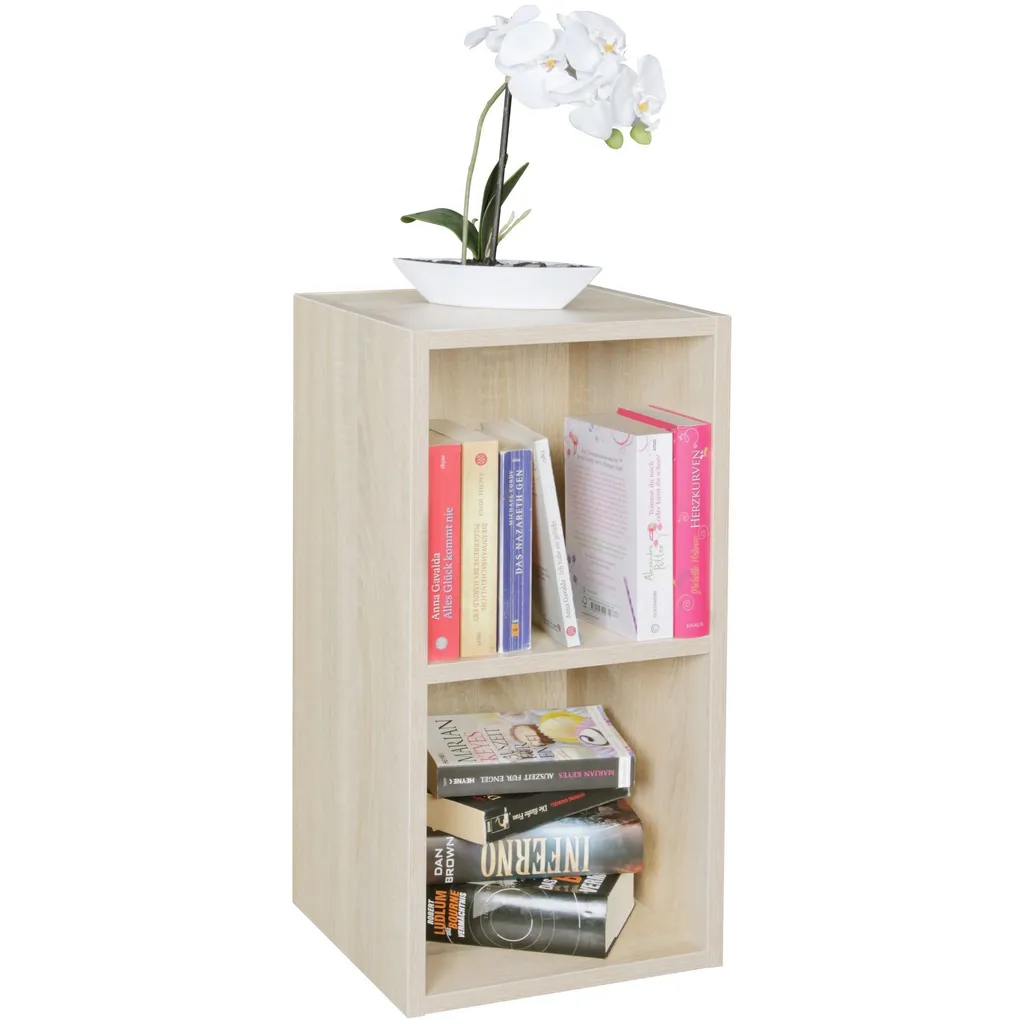 Petite bibliothèque en bois Sonoma 30x60x30 cm - Meuble de rangement