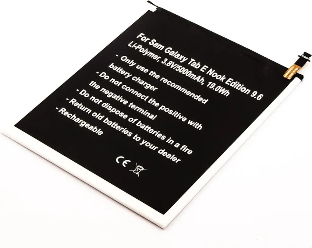 Batterie Haute Capacité 5000mAh pour Samsung Galaxy Tab E SM-T560