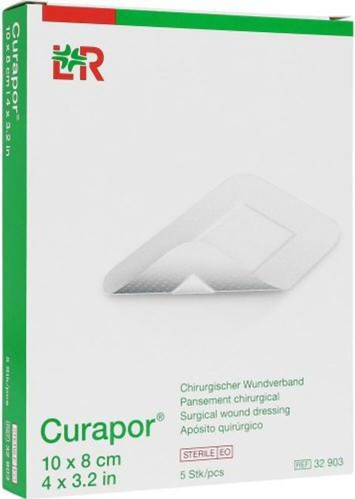 Curapor Wundverband steril chirurgisch 8x10 cm 5 St