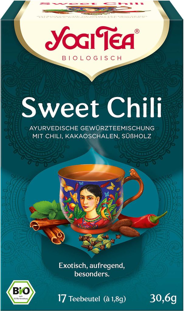 Yogi Tea Sweet Chili  Filterbeutel 17X1.8 g Produktbild 
