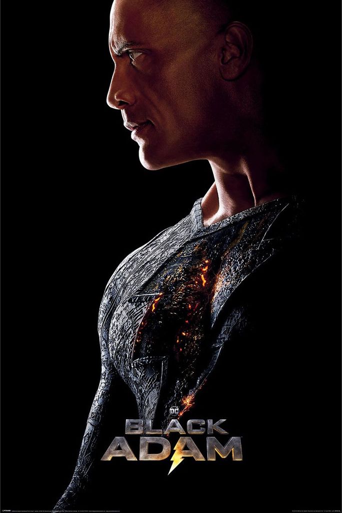 Black Adam Poster Out of the Darkness