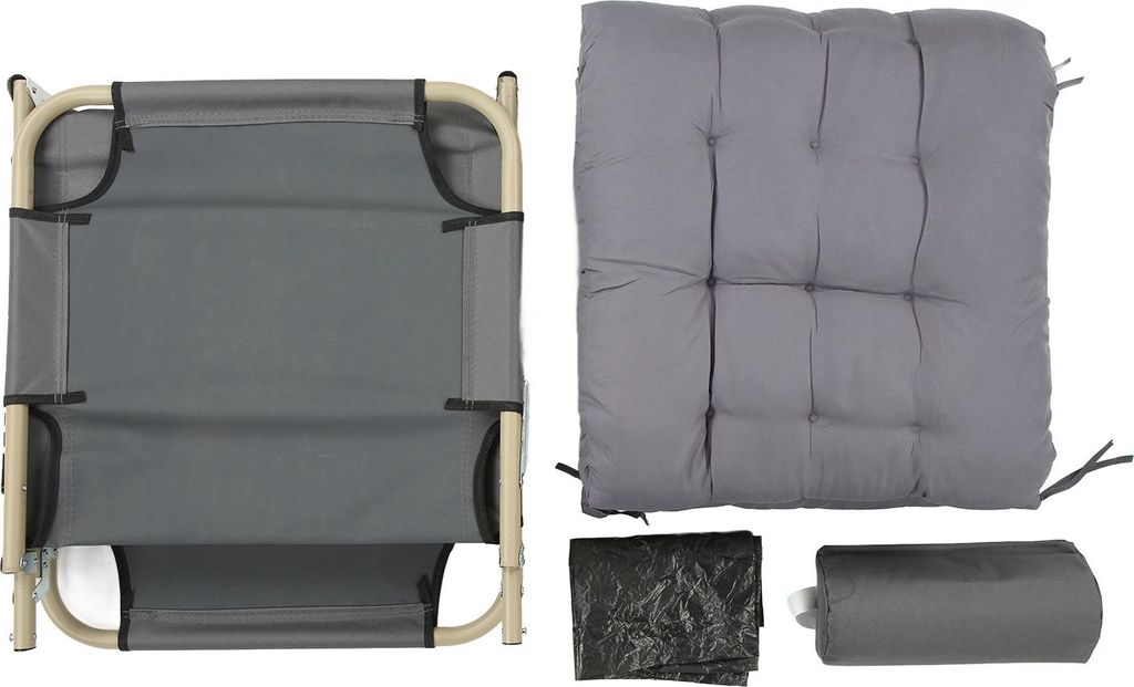 Klappbett Einzelperson Folding Reclining Lounger für Produktbild 