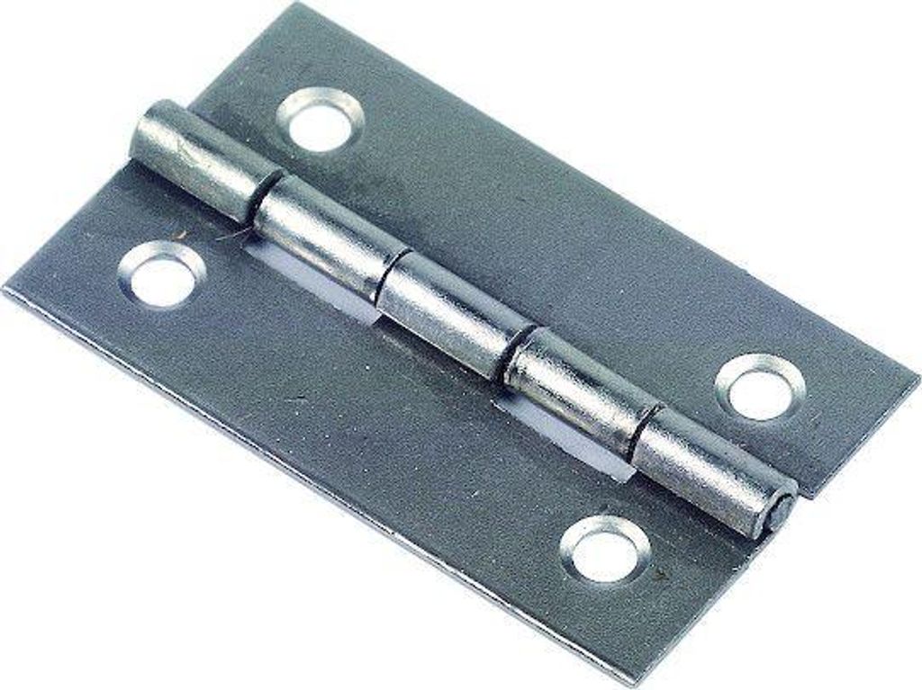 MONIN gewöhnliches Scharnier 60x35 Stahl verzinkt weiß - J541550