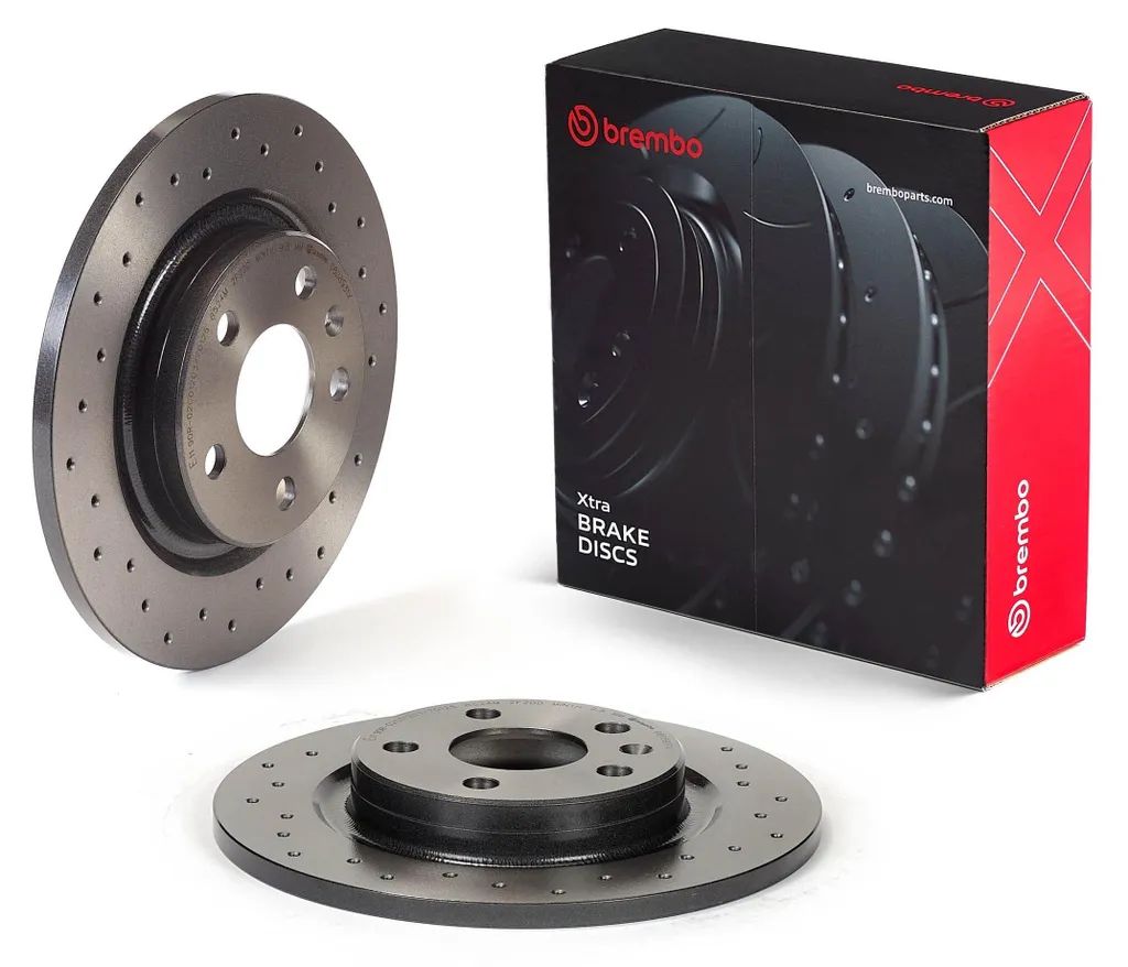 Disque de frein arrière BREMBO 08.D893.1X pour FIAT 600e et 600 280 mm